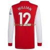 Original Fußballtrikot Arsenal Willian 12 Heimtrikot 2021-22 Langarm Für Herren